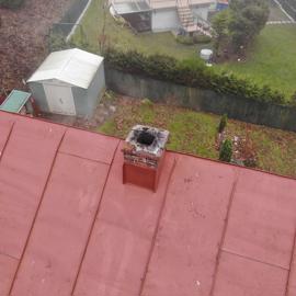 Inšpekcia komína s dronom