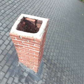 Kontrola komína s dronom