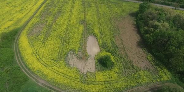 SELEKTÍVNA CIELENÁ APLIKÁCIA V POĽNOHOSPODÁRSTVE S POMOCOU DRONOV