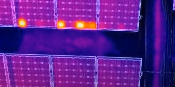 KONTROLA TERMOVÍZIOU, TERMOGRAFIOU SOLÁRNYCH, FOTOVOLTICKÝCH PANELOV